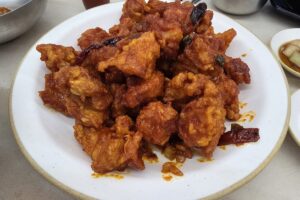 마운자로 36일차 첫 끼 상에 함께 오른 깐풍기 썸네일