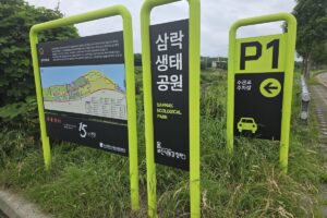 마운자로 17일차 아침 걷기를 시작한 삼락생태공원 안내판 썸네일