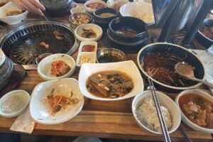 마운자로 32일차 고깃집 점심특선 소금구이 상차림 썸네일