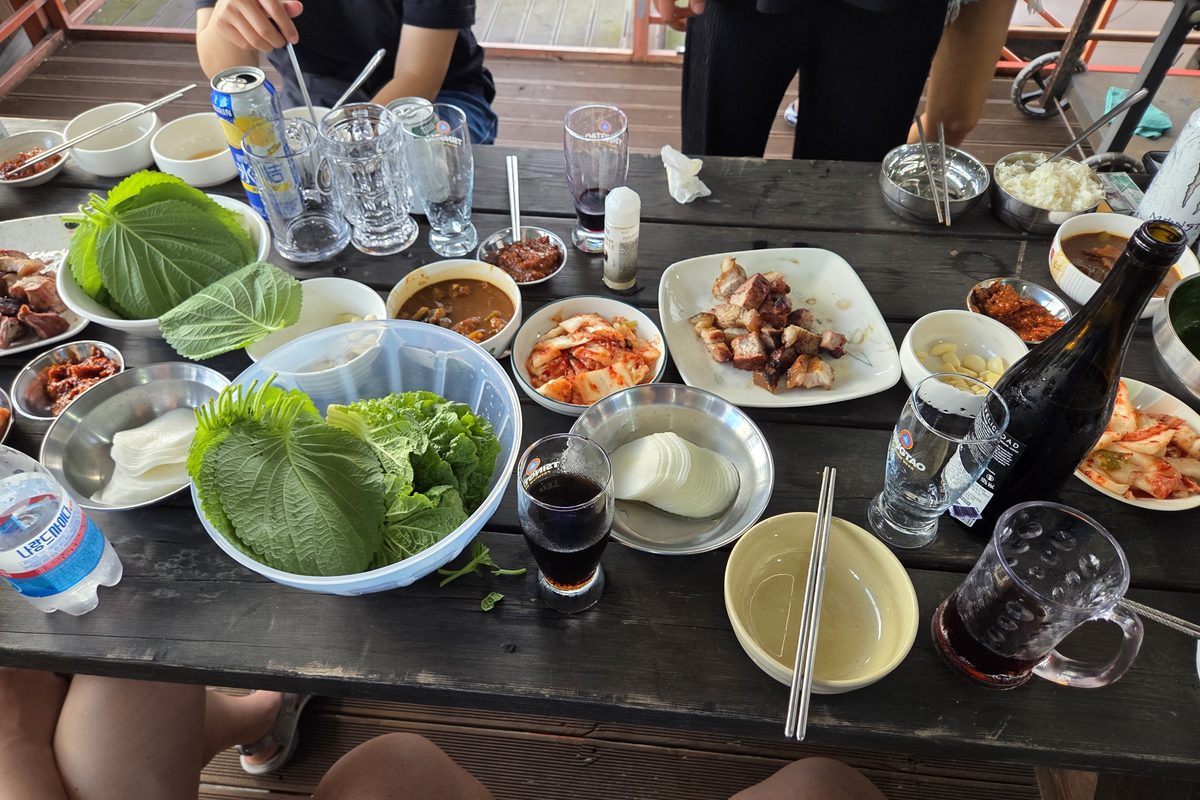 제주 씨스타다이브 우먼스 다이빙 데이 바베큐 파티 한상