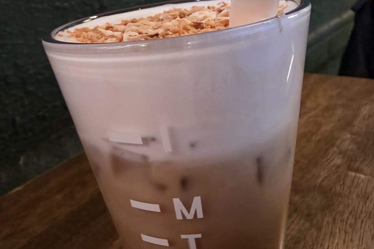 유동커피 크림라떼
