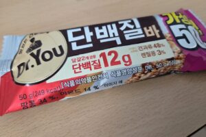 마운자로 49일차 아침 대신 먹은 단백질바 썸네일