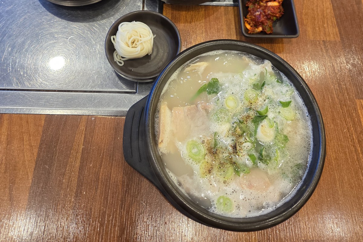 마운자로 62일차 저녁 돼지국밥 썸네일