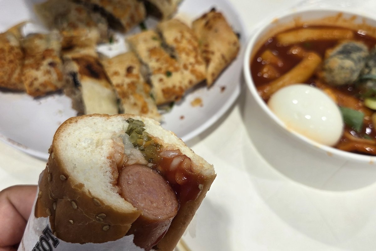 마운자로 11주차 투약일 저녁 코스트코 핫도그 베이크 떡볶이 계란