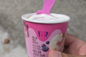 마운자로 11주차 77일차 점심 뒤 컵 아이스크림