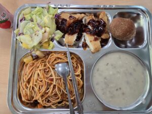 수요일 점심 스파게티